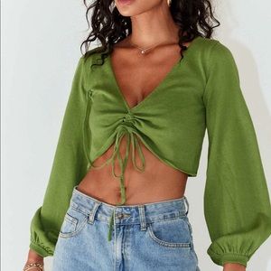 Princess Polly Kota Top Green